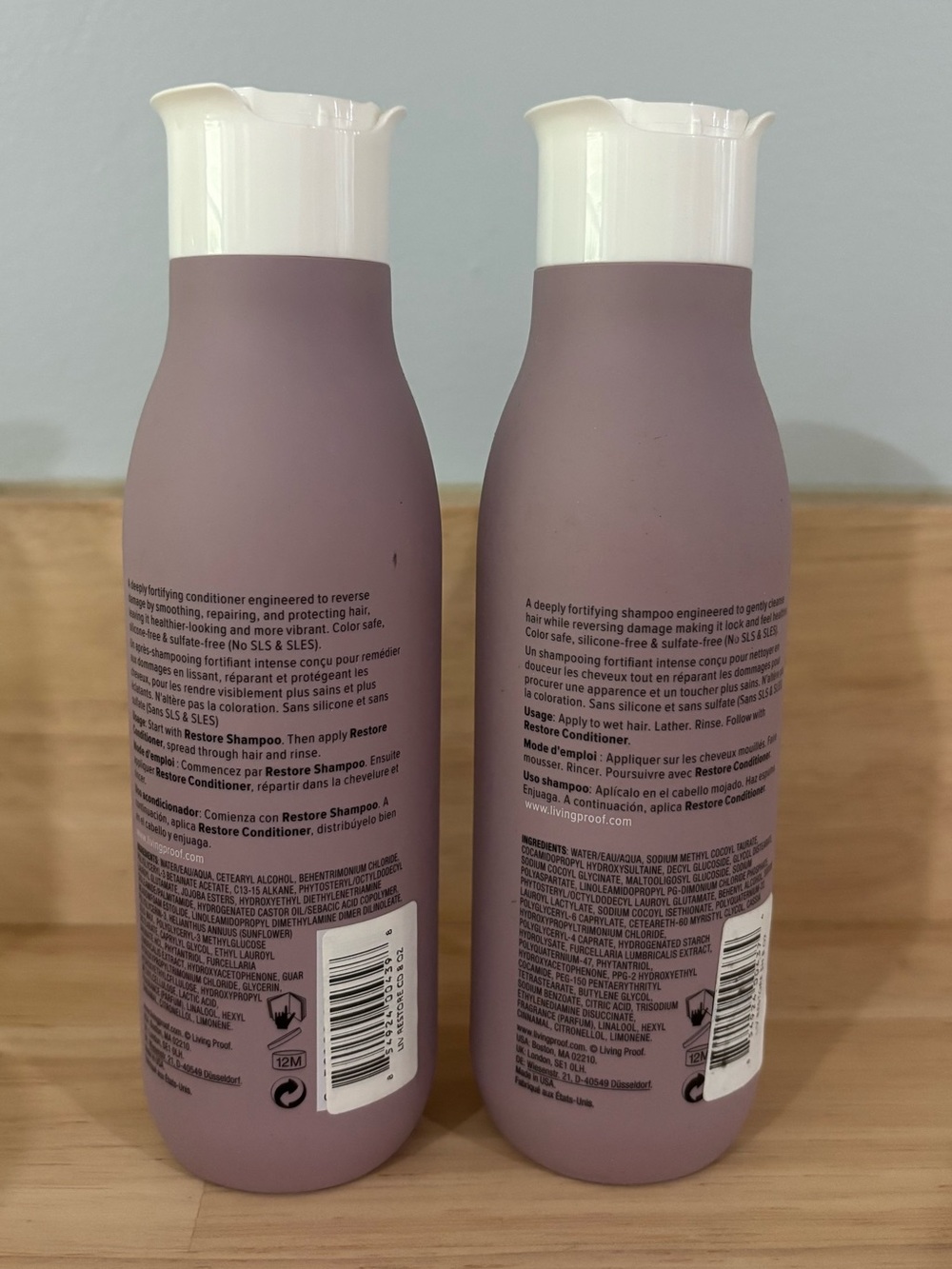 Living Proof Restore Wash Duo Shampoo & Conditioner - Picture 3 of 5